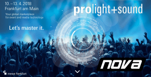 NOVA на Prolight+Sound 2018